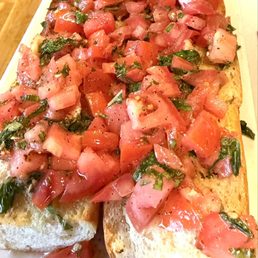 Bruschetta. Amazing. Enough said. Bruschetta. Amazing. Enough said.