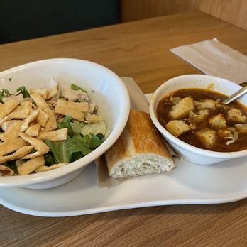 Panera Bread - Asian Sesame Chicken salad and French Onion Soup - Sandwiches Near Me - Washington, Missouri