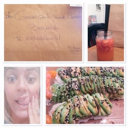 Shoga Temakeria - El servicio de delivery tiene estas sorpresas: mensajitos personalizados. Adorables