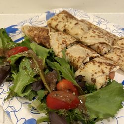 CAW Crepes and Waffles - Chicken pesto