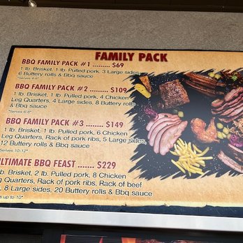 Hoodidya BBQ - Menu - Family packs - Barbeque Near Me - Redlands, California