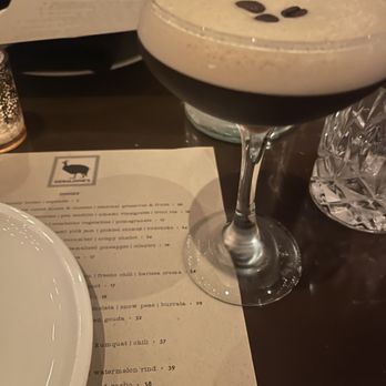 Geraldine's - Espresso Martini - New American Near Me - Austin, Texas
