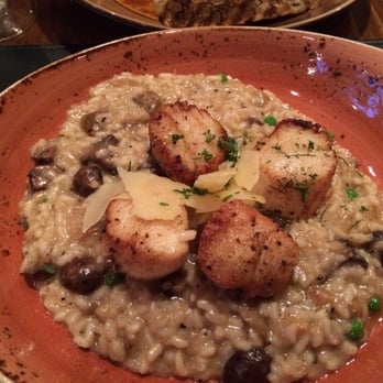 Liquid Assets - Scallops risotto - American Near Me - Ocean City, Maryland Liquid Assets - Scallops risotto - American Near Me - Ocean City, Maryland