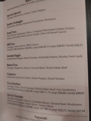 Menu photo 1 Spizzico Pizza Elmwood Park, IL Menu photo 1 Spizzico Pizza Elmwood Park, IL