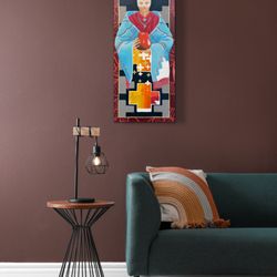 Gallery Hózhó at Hotel Chaco - Matthew Bahe, Alice, acrylic on canvas, 2025