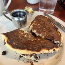 Chocolate chip pancake