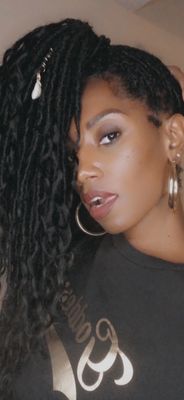 Goddess Locs Extensions and Knotless Braids - Goddess Locs , Loc styling and Knotless Braids Goddess Locs Extensions and Knotless Braids - Goddess Locs , Loc styling and Knotless Braids