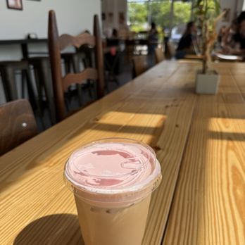 Project Seed Coffee - Sakura Latte - Coffee & Tea Near Me - Virginia Beach, Virginia