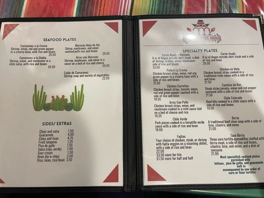 Menu photo 2 Rinconcito Del Sabor Forks, WA Menu photo 2 Rinconcito Del Sabor Forks, WA