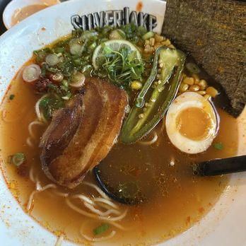 Silverlake Ramen - Ramen with Med spice - Ramen Near Me - La Habra, California Silverlake Ramen - Ramen with Med spice - Ramen Near Me - La Habra, California