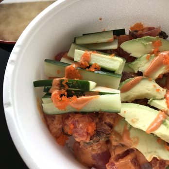 Aloha Sushi - Spicy spicy ahi bowl - Sushi Bars Near Me - Honolulu, Hawaii
