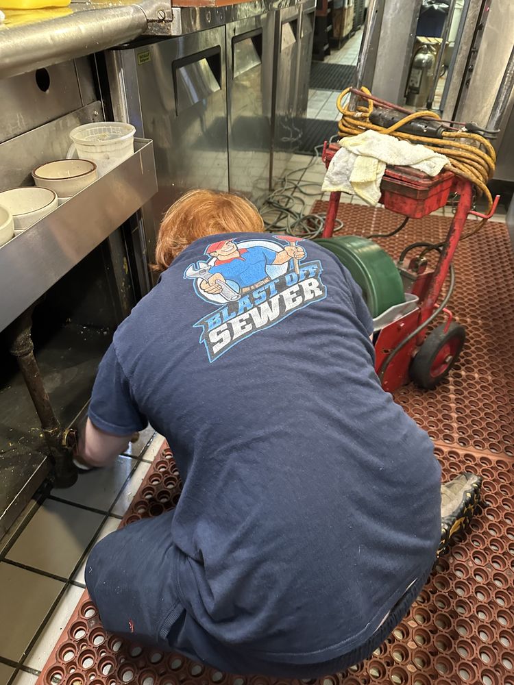 Slide of Blast Off Sewer & Drain Service