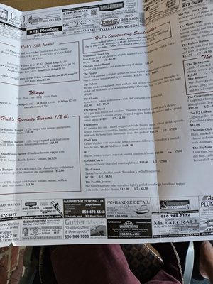 Menu photo 2 Hub Stacey's Pensacola, FL Menu photo 2 Hub Stacey's Pensacola, FL