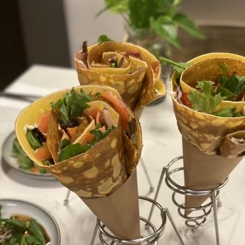 Cafe Mong - Savory crepes - prosciutto, salmon lox, veggie - Breakfast & Brunch Near Me - Las Vegas, Nevada