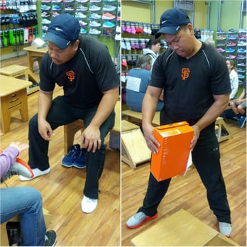 Fleet Feet - Hubby tried on 6 pairs of running shoes. - Shoe Stores Near Me - Pleasanton, California Fleet Feet - Hubby tried on 6 pairs of running shoes. - Shoe Stores Near Me - Pleasanton, California
