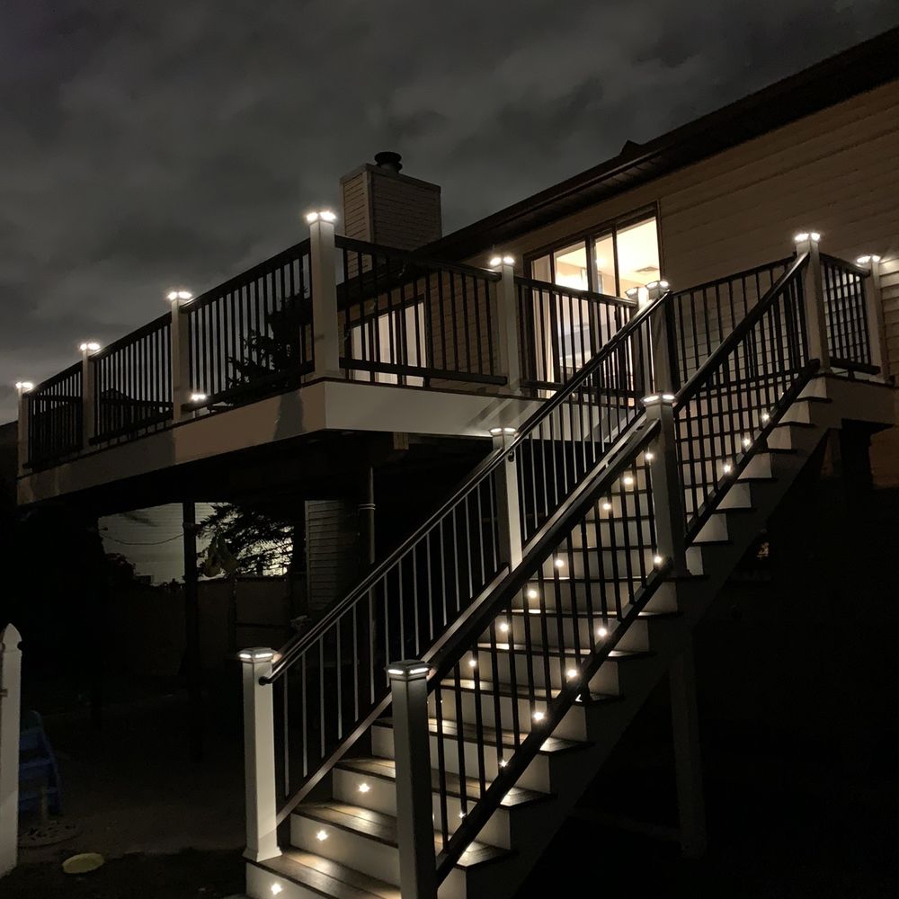 Deck Experts - Night view - Decks & Railing Near Me - Bloomingdale, New Jersey