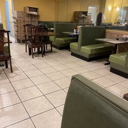 Inside dining area