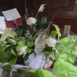 The Flower Shop - It's a Dish Garden with a stake in memory of a Loved one!!