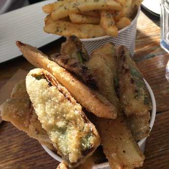 Grill'd - Eagle St Pier - Regular fries and zucchini fries are tasty! - Burgers Near Me - Brisbane, QLD
