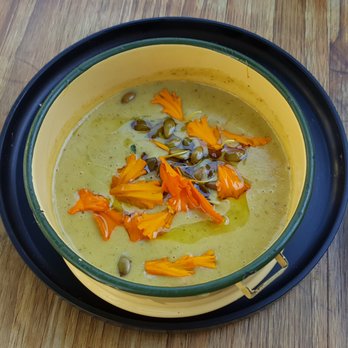 Satellite - Vegan broccoli soup - Wine Bars Near Me - Santa Barbara, California Satellite - Vegan broccoli soup - Wine Bars Near Me - Santa Barbara, California