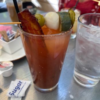 Pour Company - Bloody Maria w/ quail egg - New American Near Me - Fullerton, California Pour Company - Bloody Maria w/ quail egg - New American Near Me - Fullerton, California