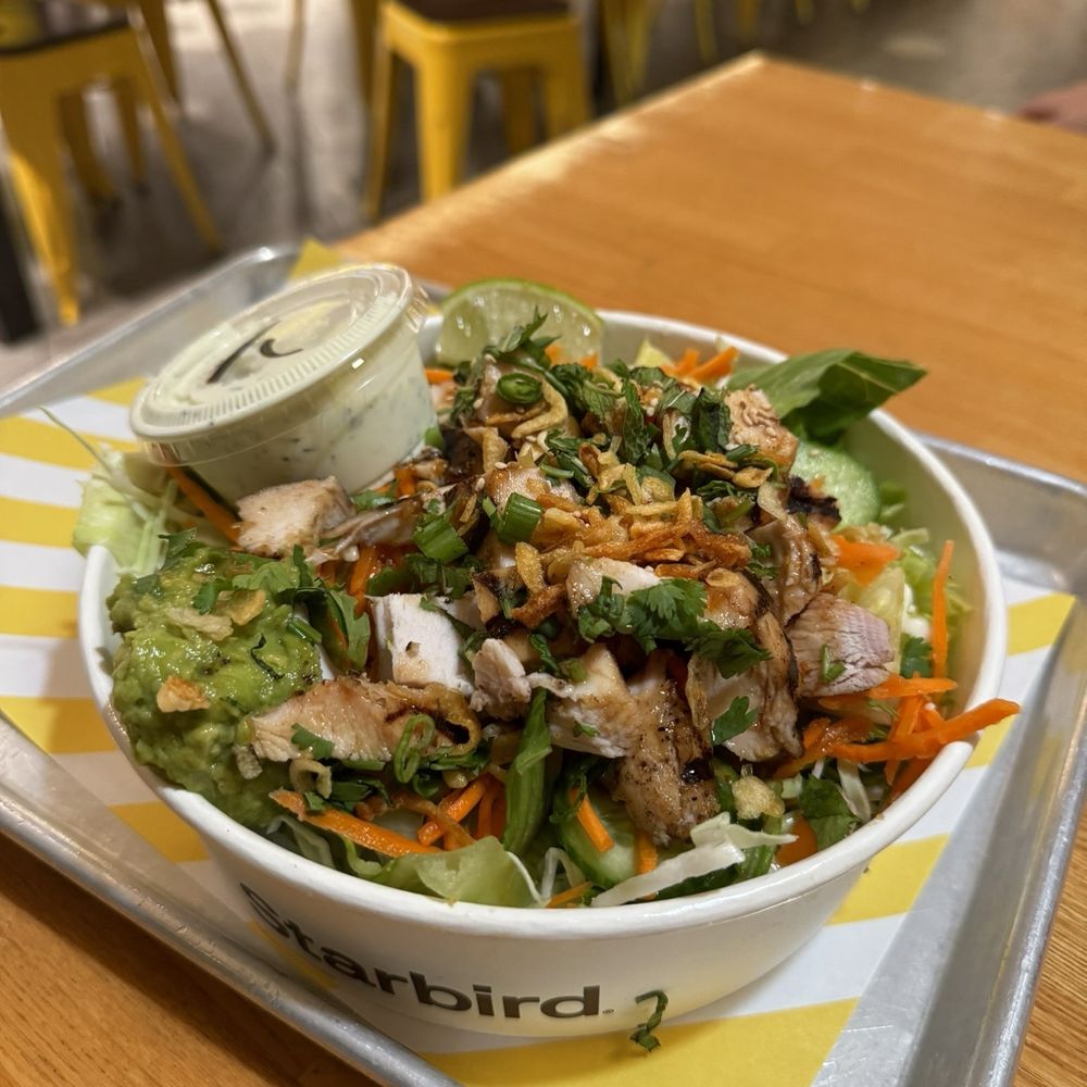 Starbird Chicken - Thai Chicken Salad - Chicken Shop Near Me - Sunnyvale, California Starbird Chicken - Thai Chicken Salad - Chicken Shop Near Me - Sunnyvale, California