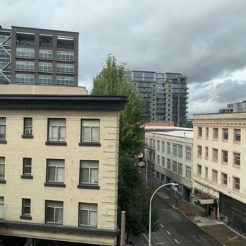 The Mark Spencer Hotel - View from side window - Hotels Near Me - Portland, Oregon The Mark Spencer Hotel - View from side window - Hotels Near Me - Portland, Oregon
