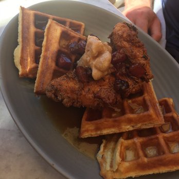 The Macintosh - Chicken and waffles - New American Near Me - Phoenix, Arizona The Macintosh - Chicken and waffles - New American Near Me - Phoenix, Arizona