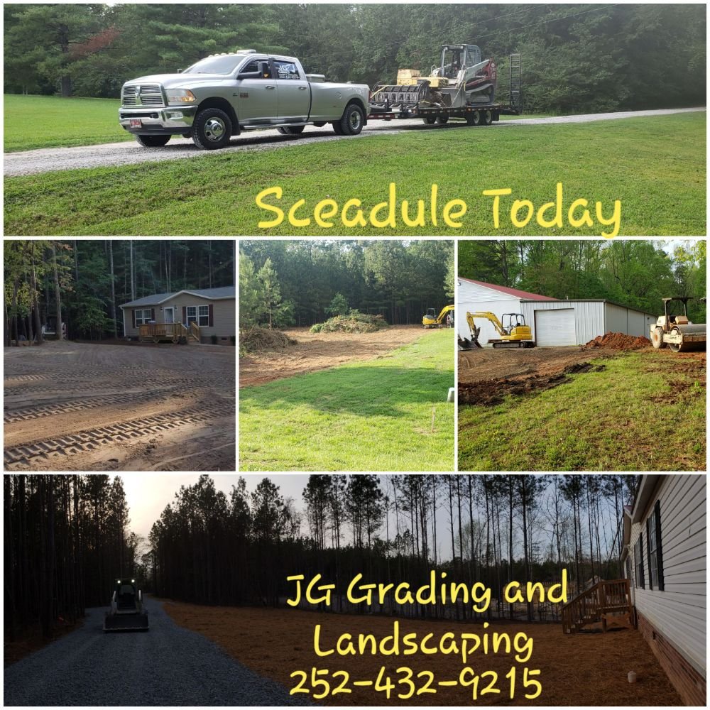 Slide of JG Grading and Landscaping