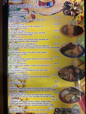 Menu photo 3 Bianca’s Mexican Restaurant Warr Acres, OK