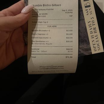 Humble Bistro - Gilbert - Pizza Near Me - Gilbert, Arizona