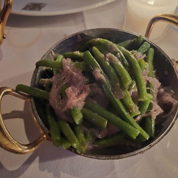 The Witchery By The Castle - Green beans and shallots - British Near Me - Edinburgh, EDH