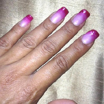 SoHo Spa Nails - soho nail salon. pink ombre - Nail Salons Near Me - Los Angeles, California
