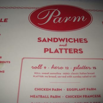 Parm - Italian Near Me - New York, New York Parm - Italian Near Me - New York, New York