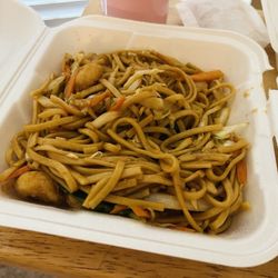 Shrimp lo mein