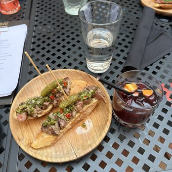 El Mercat Bar De Tapas - Montadito de Carne - Tapas Bars Near Me - Rockville, Maryland