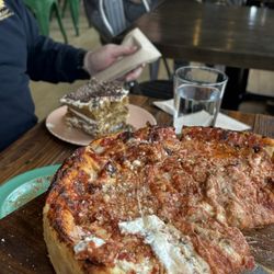 Engine Room Deep Dish Pizza - Deep dish pizza