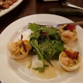 Copeland's - Shrimp and Jalapeno Deviled Eggs - Cajun/Creole Near Me - Atlanta, Georgia Copeland's - Shrimp and Jalapeno Deviled Eggs - Cajun/Creole Near Me - Atlanta, Georgia
