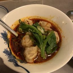Dumplings in Chili Oil Dumplings in Chili Oil