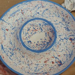 Designing Dish - Painted dip bowl