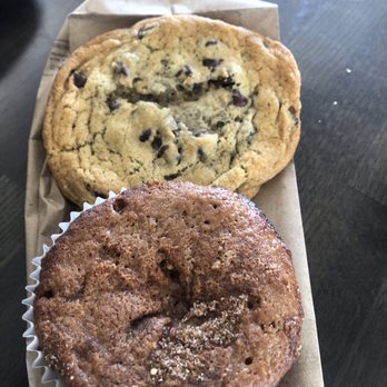 Biff's Bagels - Caramel apple muffin and chocolate chip cookie - Bagels Near Me - Flagstaff, Arizona