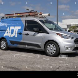 ADT Security Services - van