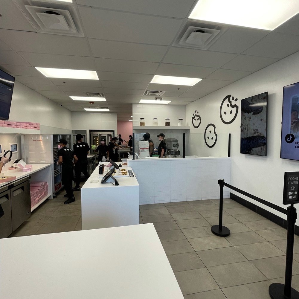 Crumbl - Naperville - View of inside...proof there isn't always a line : ) - Bakeries Near Me - Naperville, Illinois