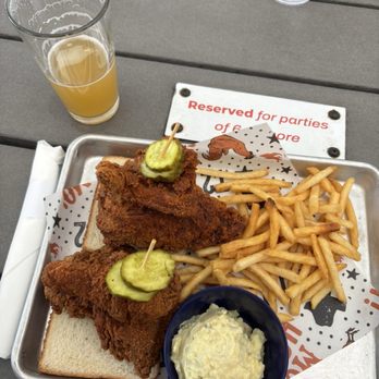 Tumble 22 - 1/2 Mixed Fries Potato Salad - American Near Me - Austin, Texas Tumble 22 - 1/2 Mixed Fries Potato Salad - American Near Me - Austin, Texas