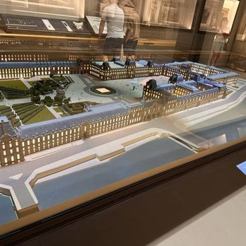 Musée du Louvre - model of the Louvre - Museums Near Me - Paris, 75