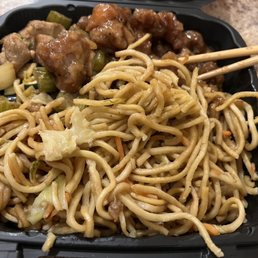 Chinese food - chow menu, cashew chicken, and empress chicken