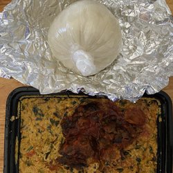Ethnic Foods Market - Egusi with Fufu and Beef