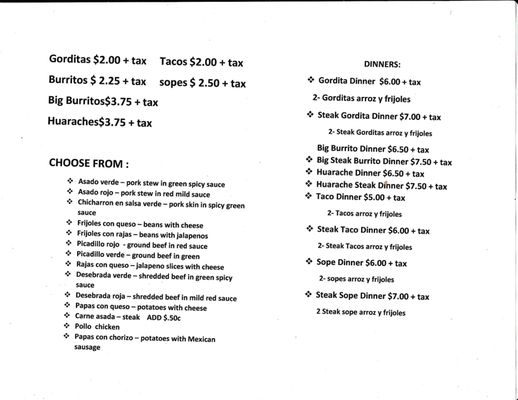Menu photo 3 Gorditas Adrian's Chicago, IL Menu photo 3 Gorditas Adrian's Chicago, IL