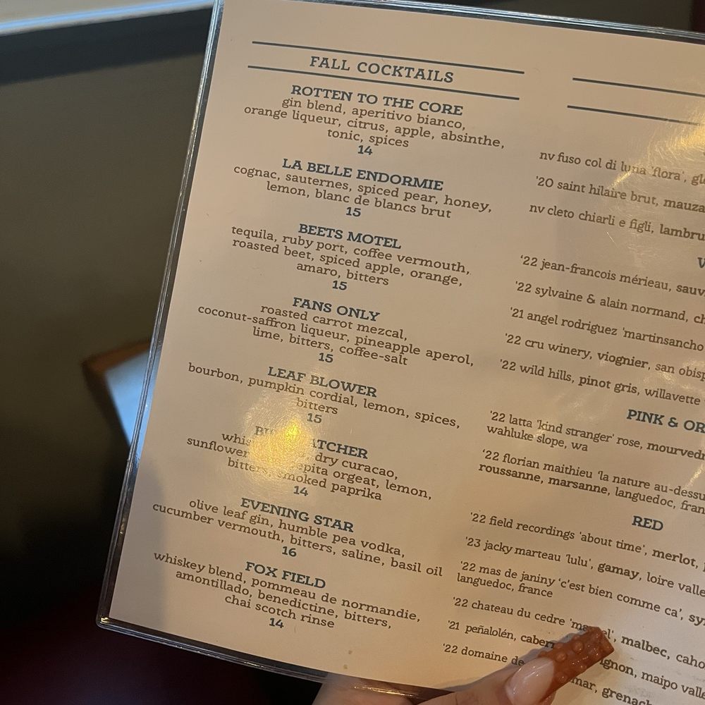 Leon's Full Service - Fall Cocktail Menu - Gastropubs Near Me - Decatur, Georgia