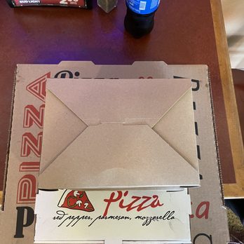 Bennys Pizza Joint - 16" 1/2 & 1/2 pizza, cheesy breadsticks and 2 make your own salads. - Sports Bars Near Me - Monroe, Oregon Bennys Pizza Joint - 16" 1/2 & 1/2 pizza, cheesy breadsticks and 2 make your own salads. - Sports Bars Near Me - Monroe, Oregon